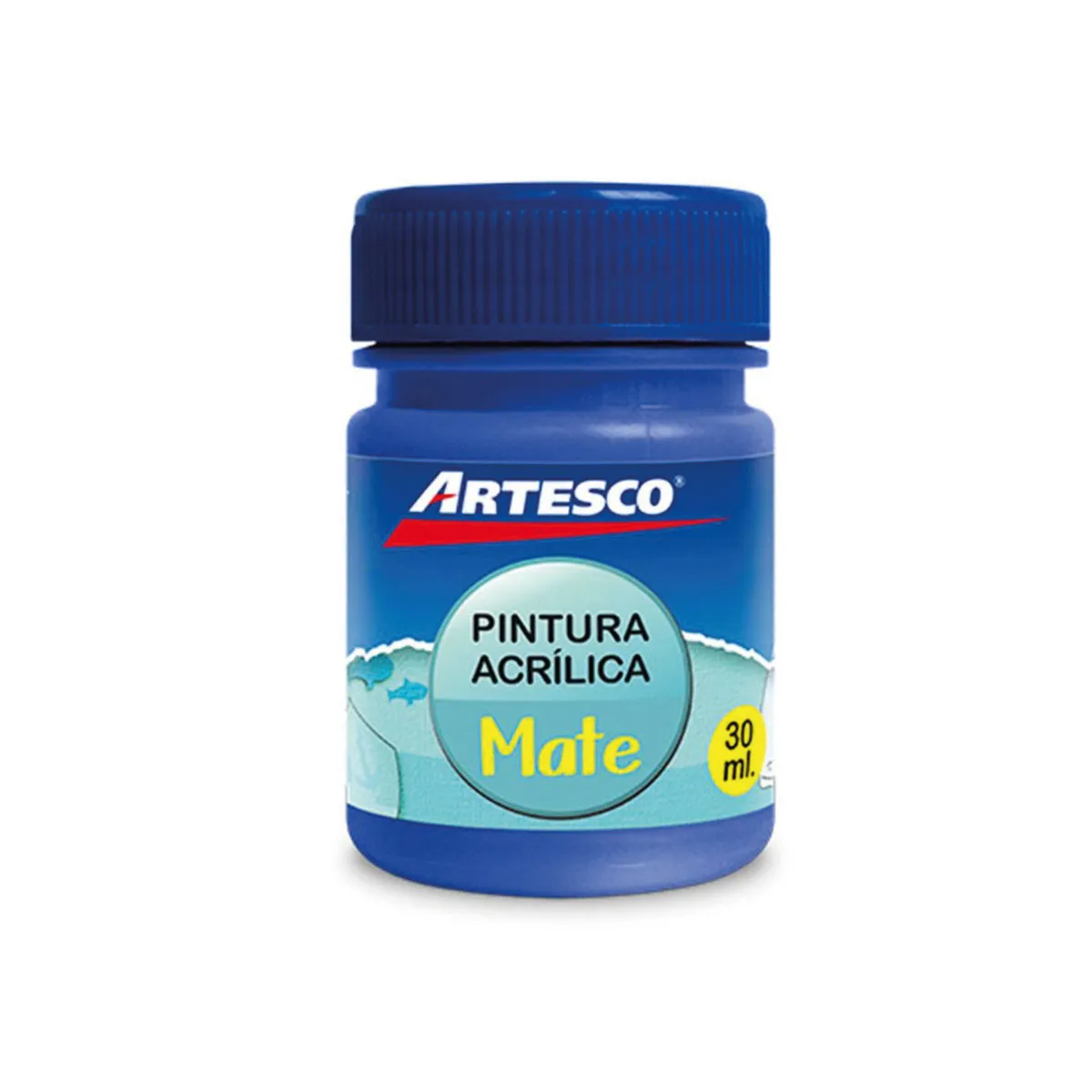 PINTURA ACRILICA MATE 30ML AZUL