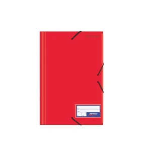 FOLDER CON LIGA COLOR ROJO - ARTESCO
