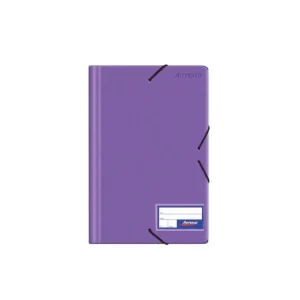 FOLDER CON LIGA COLOR MORADO-ARTESCO