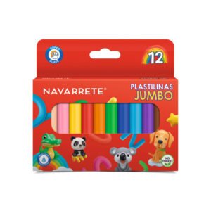 Plastilina Jumbo Navarrete Cja x 12