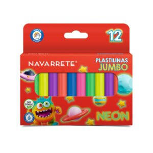PLASTILINAS JUMBO NEÓN NAVARRETE