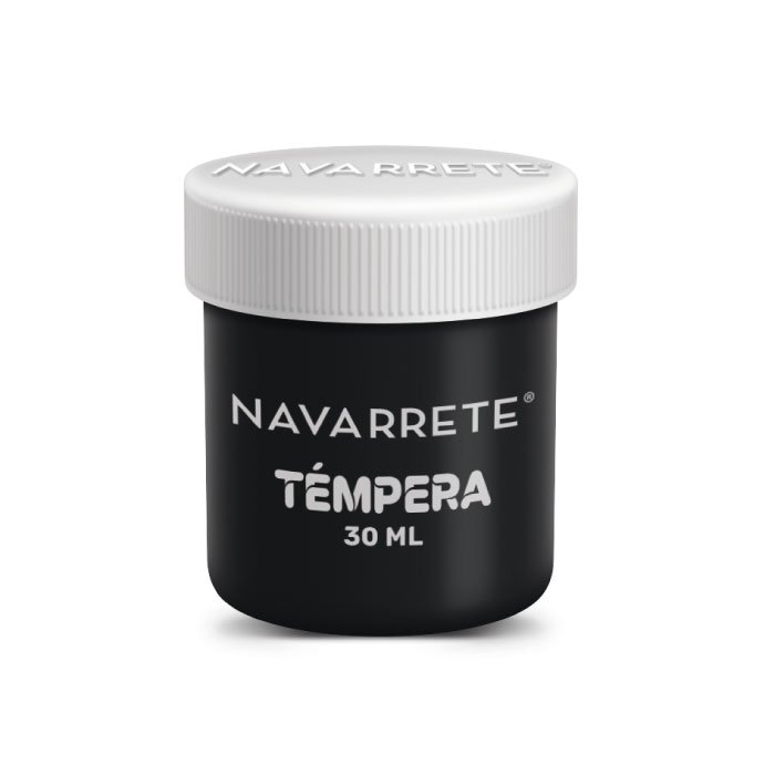 TEMPERA 30ML SUELTA NEGRO