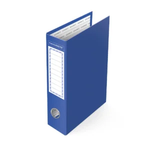 Archivador plastificado oficio l/ancho azul para uso profesional