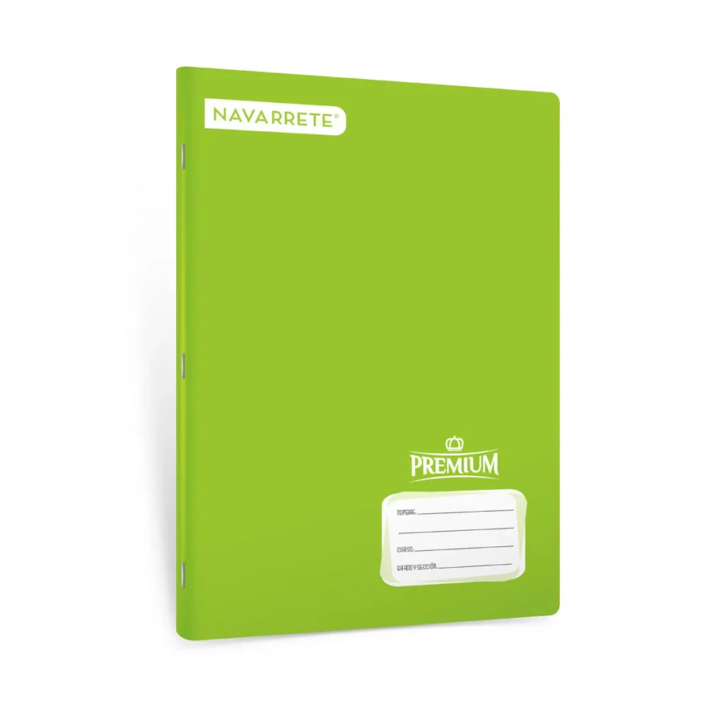 CUADERNO PREMIUM A4 80 HJS RAYADO - NAVARRETE