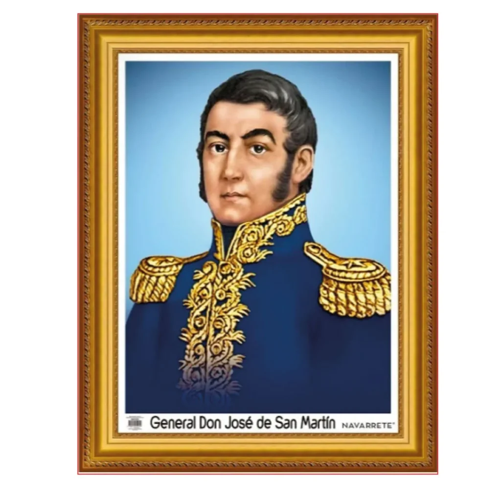 LAMINA MURAL DON JOSE DE SAN MARTIN