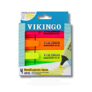 VIKINGO RESALTADOR VK-48 NEON X4