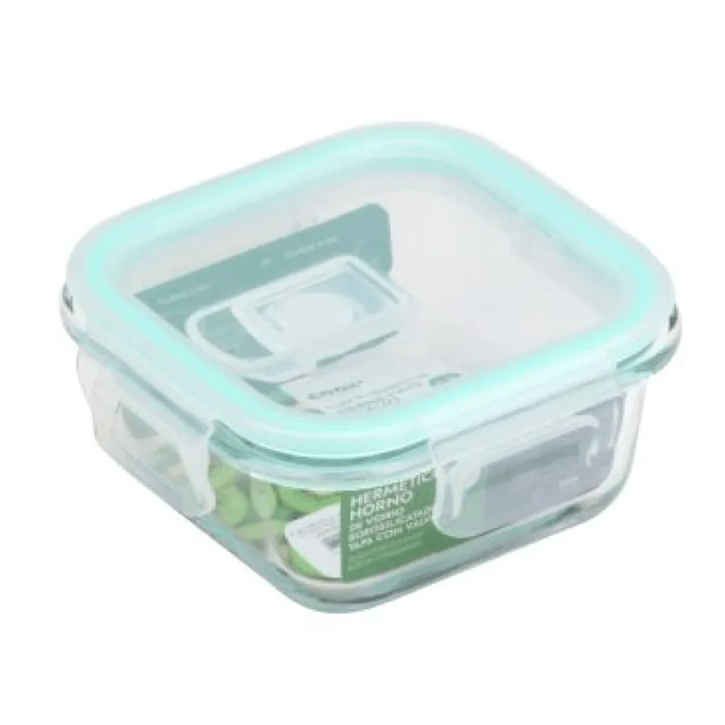 TAPER VIDRIO CUAD. 370ML - NAVARRETE