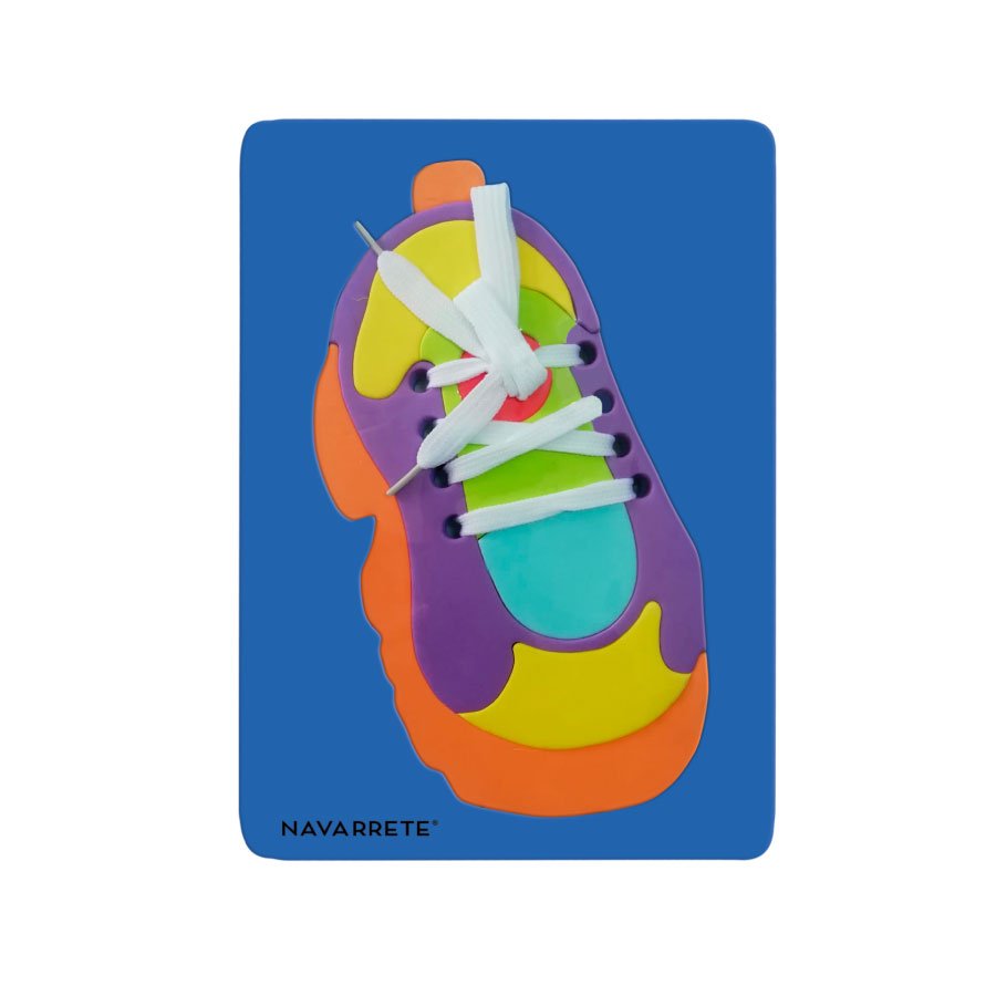 Zapatillas didácticas en goma EVA para niños