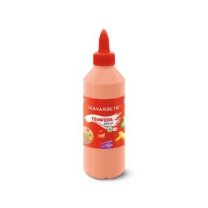 Témpera 250ml color piel con dosificador para dibujo escolar