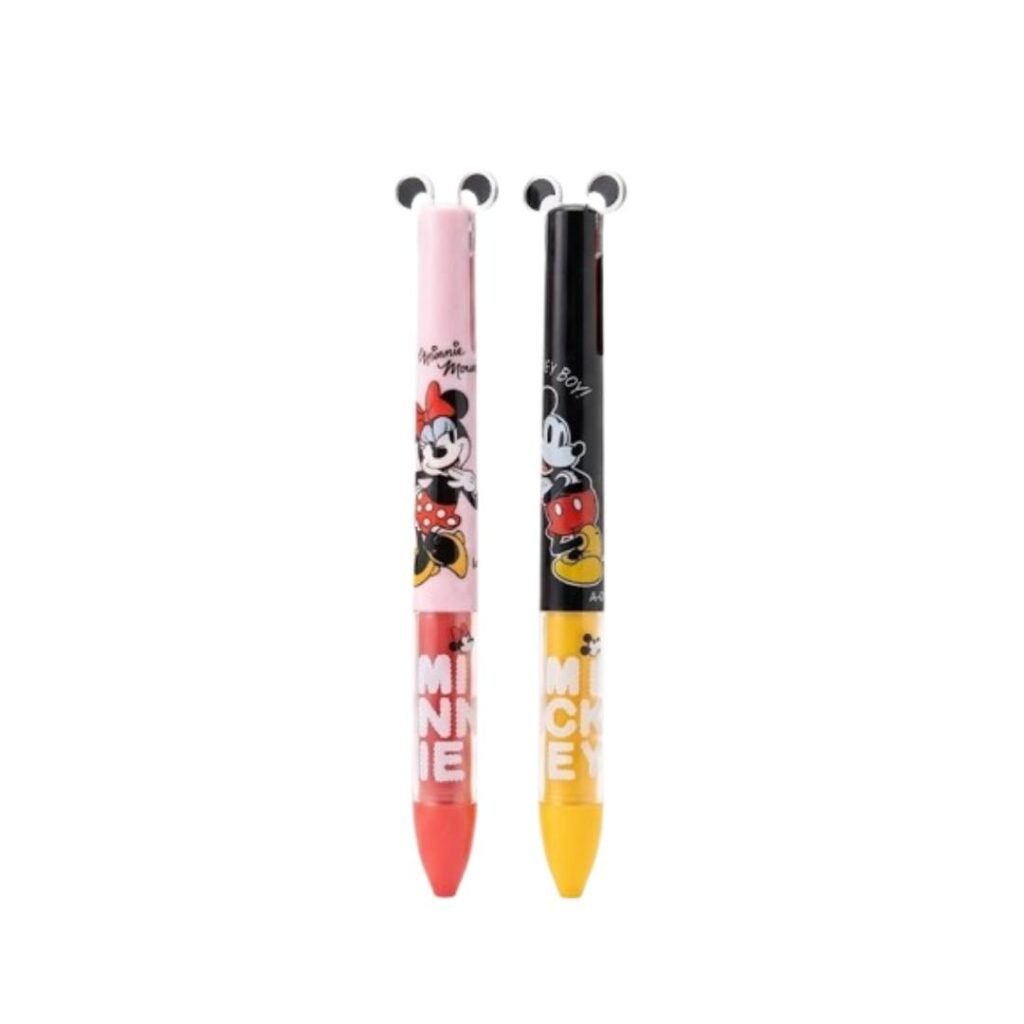 LAPICERO TINTA GEL 2 COLORES MICKEY & MINNIE