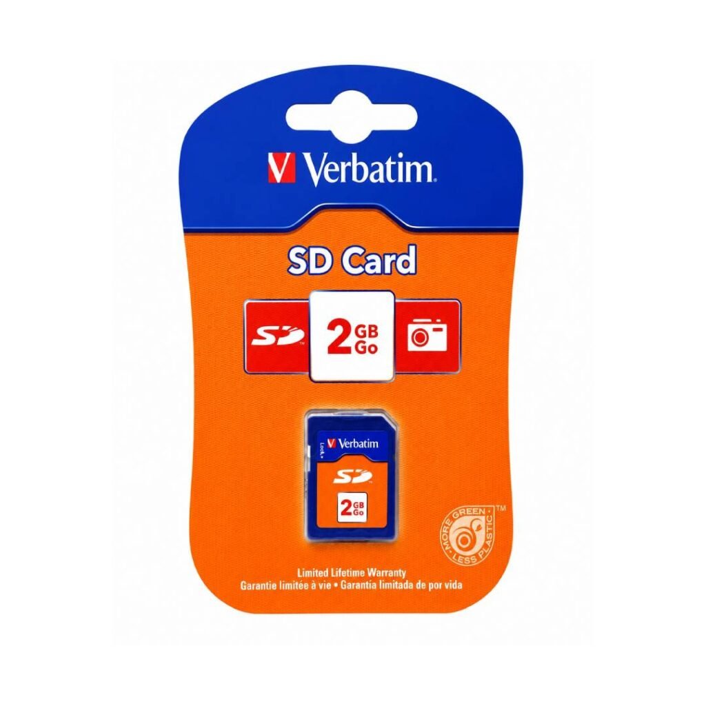 MEMORIA SD VERBATIM 2GB 97301