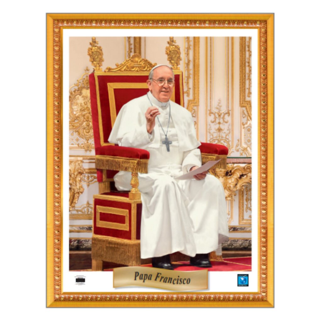 LAMINA MURAL PAPA FRANCISCO