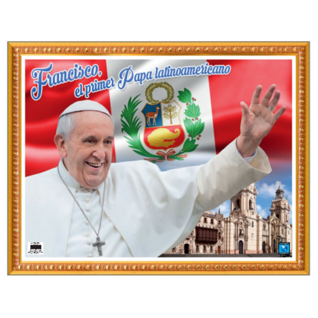 LÁMINA MURAL PAPA FRANCISCO