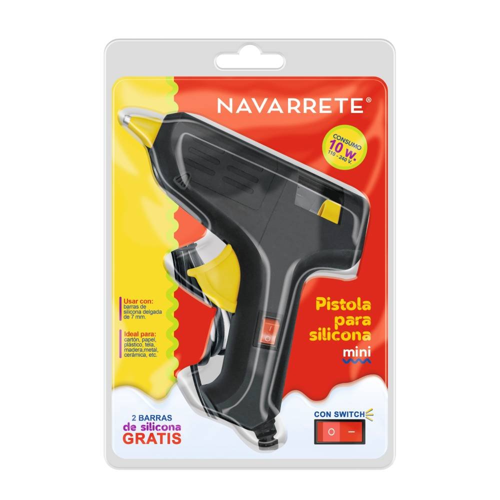 Pistola para silicona pequeña de uso manual