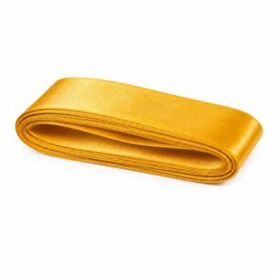 CINTA SATINADA DORADO 25MMX10MT