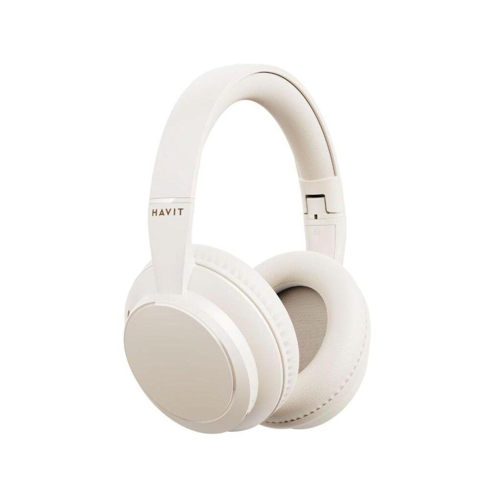 AUDIFONOS BLUETOOTH H619BT BEIGE