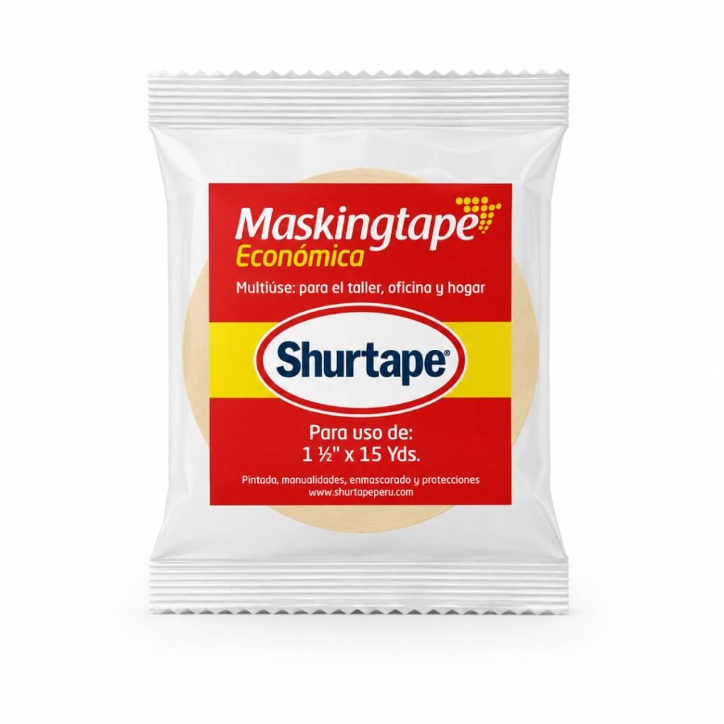 CINTA MASKING 1 1/2X15 YD SHURTAPE