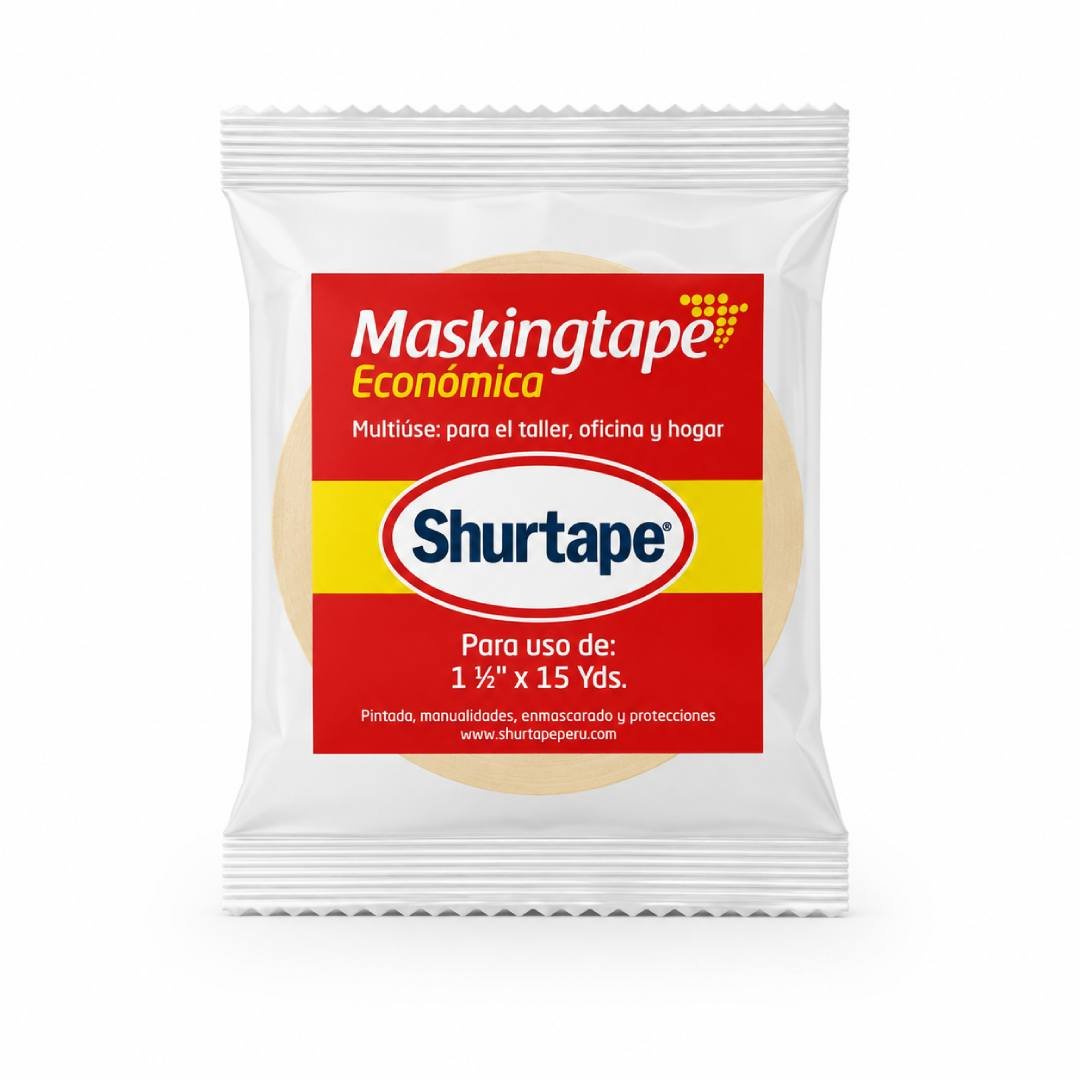 CINTA MASKING 1 1/2X15 YD SHURTAPE