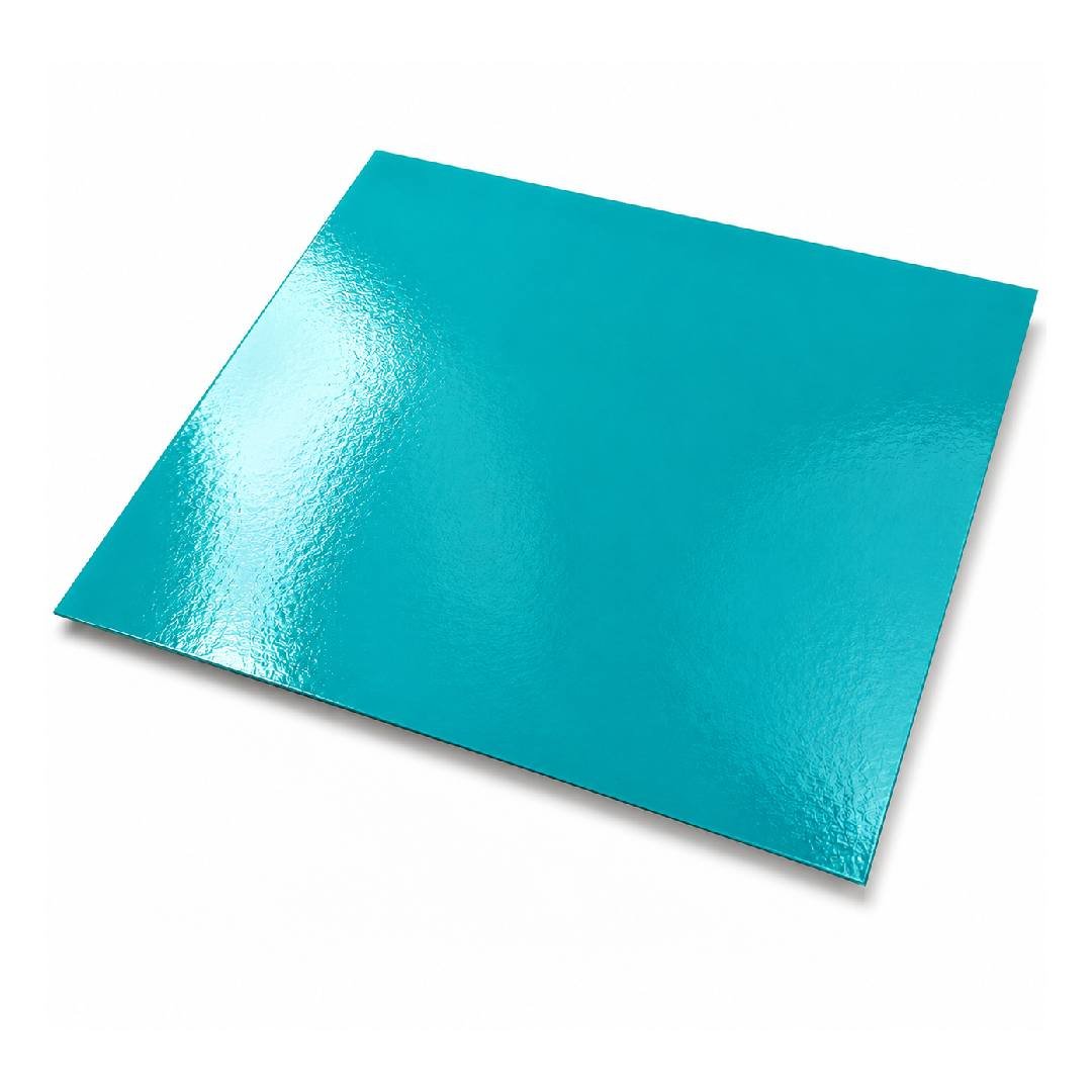 CARTULINA PLASTIFICADA TURQUESA 65X50CM