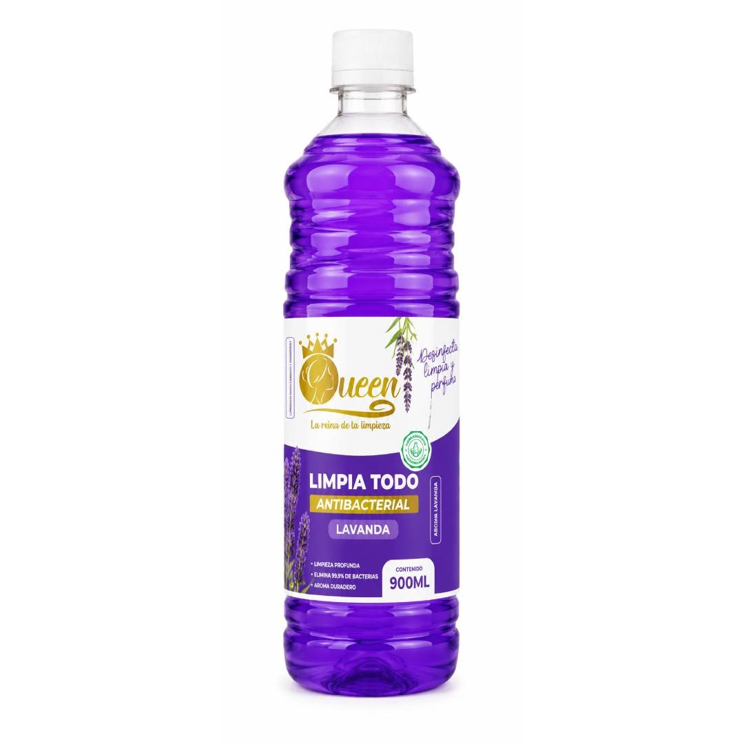LIMPIATODO QUEEN 900ML AROMA LAVANDA