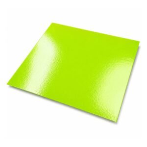 CARTULINA PLASTIFICADA VERDE LIMÓN 65X50CM