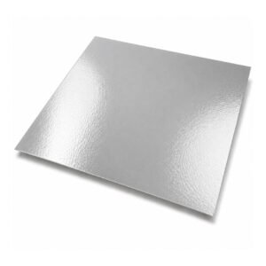 CARTULINA PLASTIFICADA PLATEADO 65X50CM