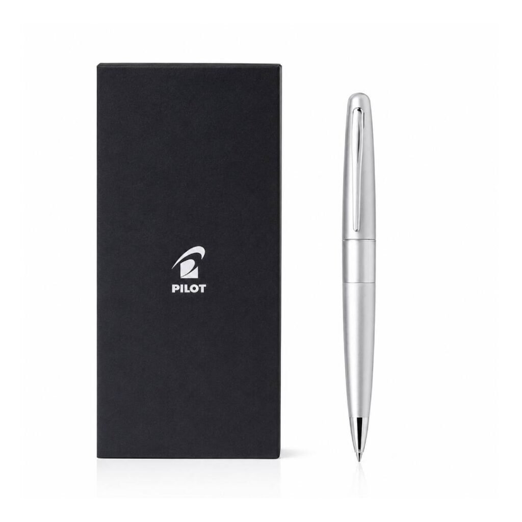 BOLIGRAFO EJECUTIVO SILVER TINTA GEL PILOT