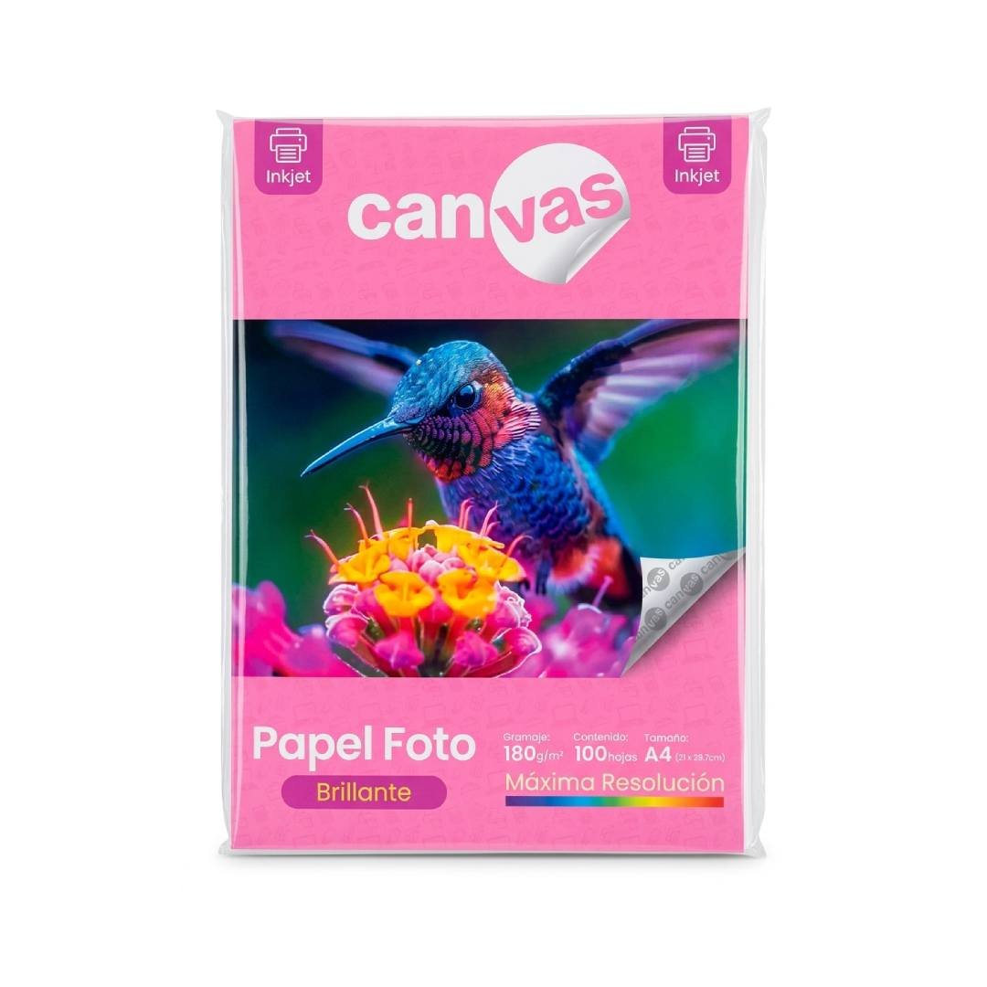 PAPEL FOTOGRAFICO 180GR A4 X100HJS
