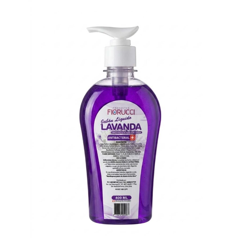 JABON LIQUIDO ANTIBACTERIAL LAVANDA