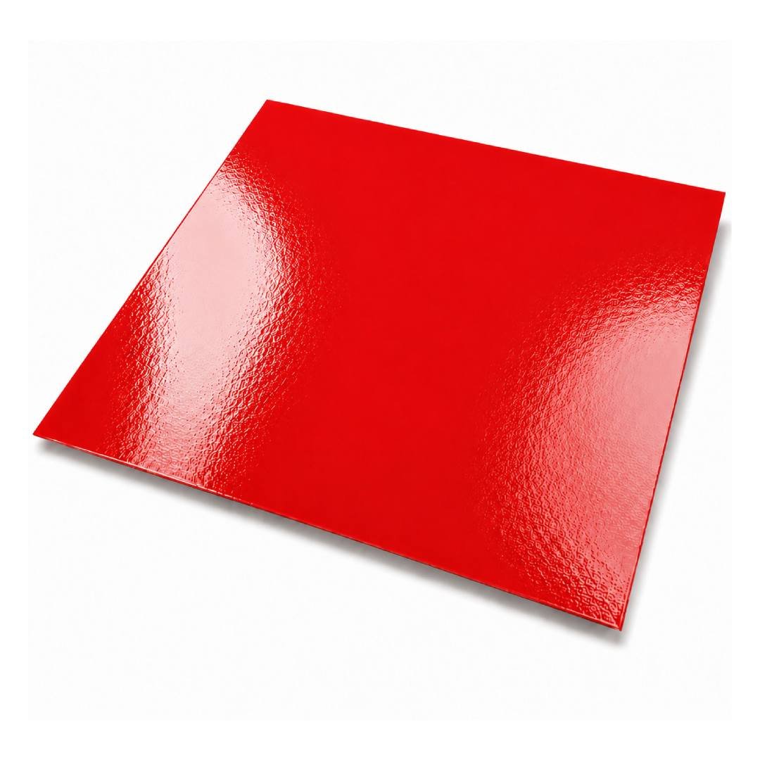 CARTULINA PLASTIFICADA ROJO 65X50CM
