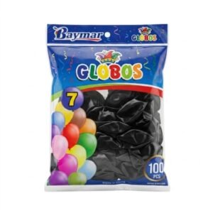 GLOBO LATEX #7 NEGRO BLSX100