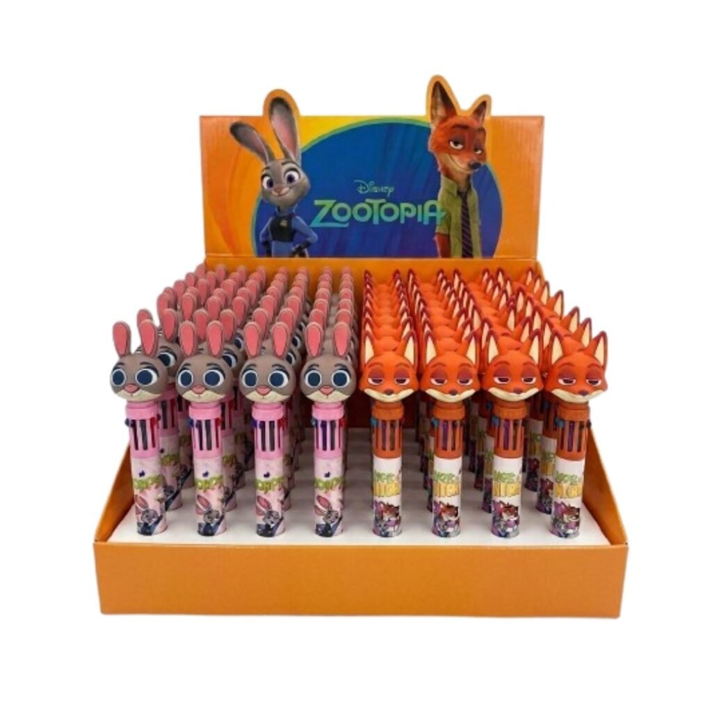 LAPICERO 10 COLORES JUDY & NICK