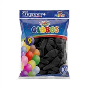 GLOBO LATEX #9 NEGRO BLSX100