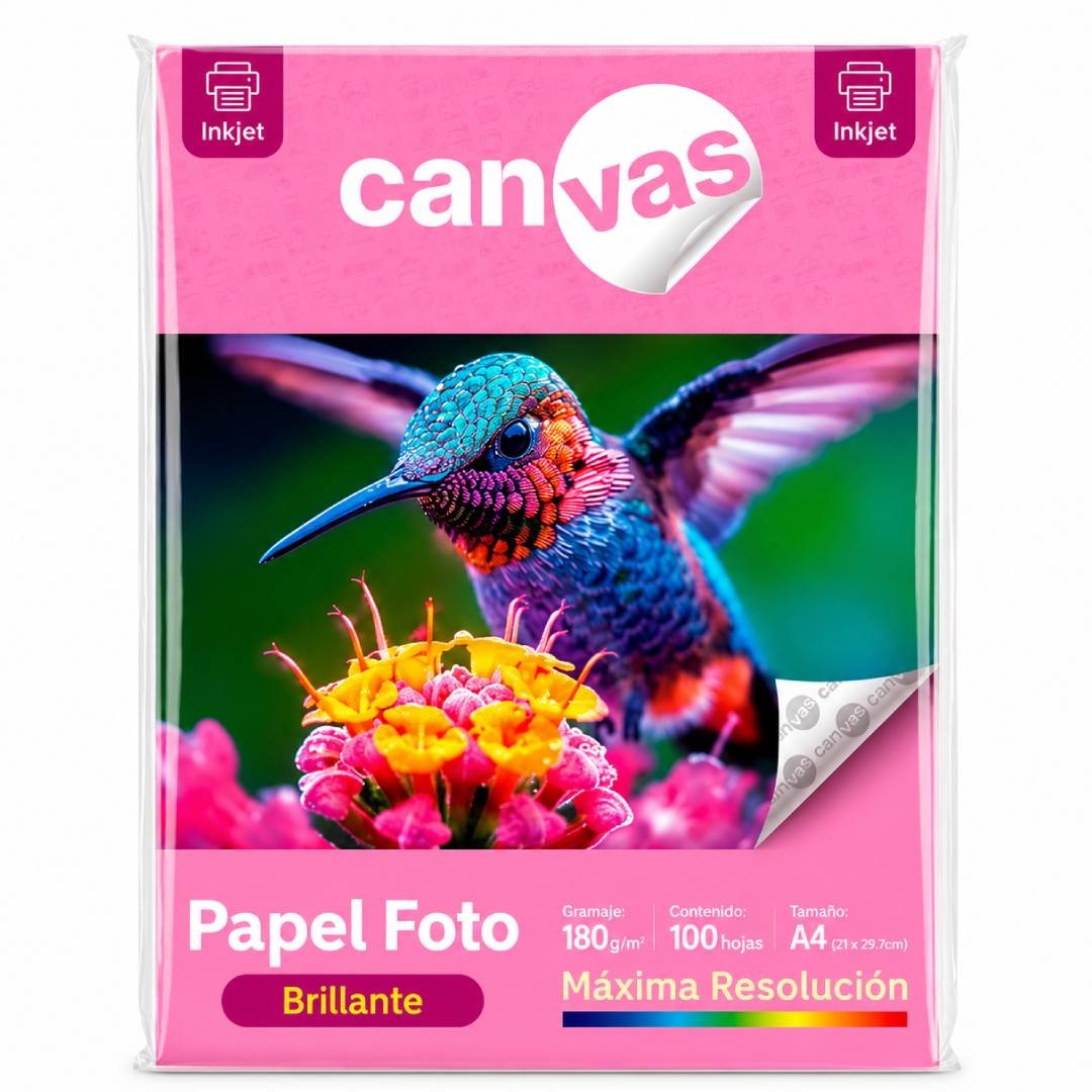 PAPEL FOTOGRAFICO 180GR A4 X100HJS