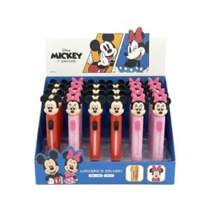 BORRADOR RETRÁCTIL MICKEY & MINNIE