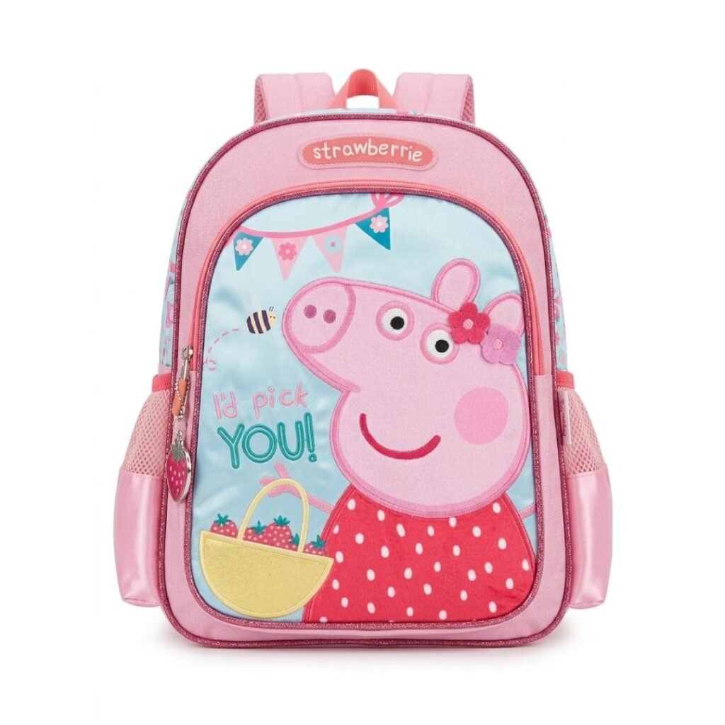 MOCHILA PEPPA PIG ROSADA