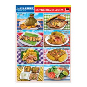 LAMINA MURAL GASTRONOMIA DE LA SELVA