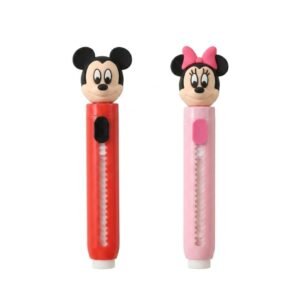 BORRADOR RETRÁCTIL MICKEY & MINNIE