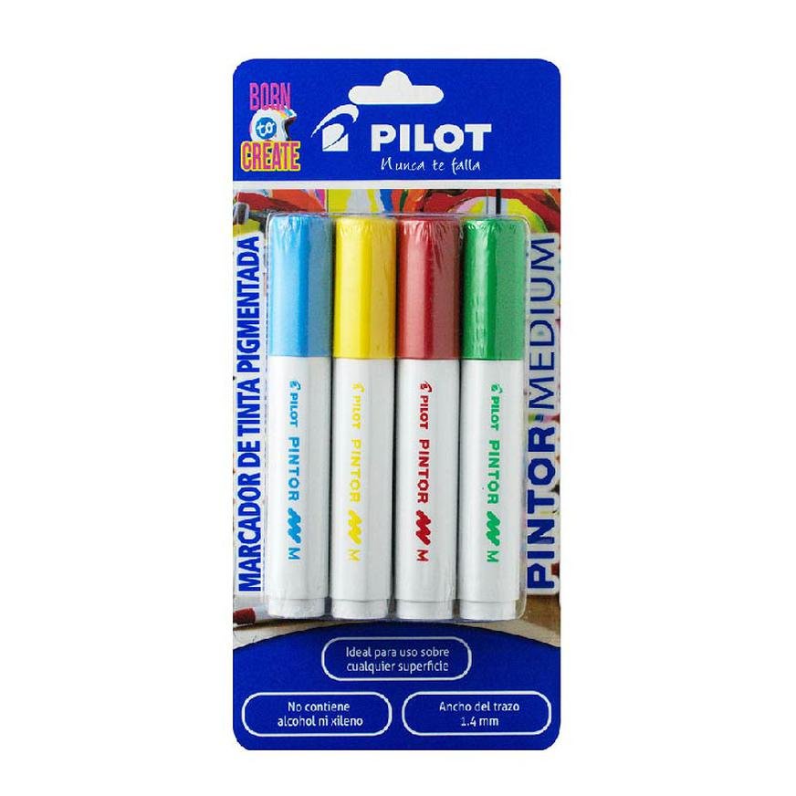 MARCADORES BÁSICOS X4UND MEDIUM PINTOR